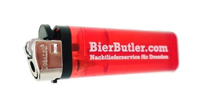 BierButler - Feuerzeug <br/> <font color=grey>(In verschiedenen Farben)</font>